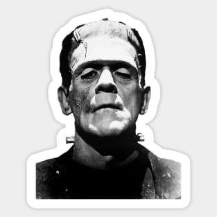 Frankenstein Boris Karloff Sticker